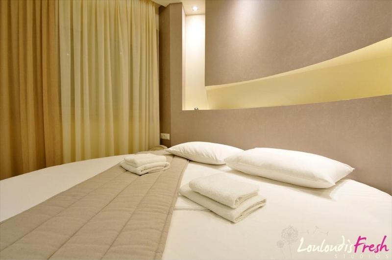 Aparthotel Louloudis Fresh-Adults Only Skala Rachoni  Habitación foto